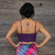 WHAT A CINCH TOP Rayon Spandex Adjustable Strap Double Cinch Bralette