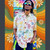 ONE WAY OR ANOTHER BUTTON UP Grateful Dead Cotton Rainbow Multi Grateful Dead Print Button Up Short Sleeve Shirt 