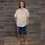 ONE WAY OR ANOTHER BUTTON UP Grateful Dead Cotton Rainbow Multi Grateful Dead Print Button Up Short Sleeve Shirt