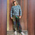 CATFISH JOHN PANTS Cotton Patchwork Drawstring & Elastic Waist Pants w/ Grateful Dead Assorted Block Prints