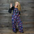 MUST HAVE BEEN THE ROSES OVERALLS Cotton Multi Grateful Dead Steal Your Face & Roses Print Adjustable Strap Overalls