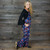 MUST HAVE BEEN THE ROSES OVERALLS Cotton Multi Grateful Dead Steal Your Face & Roses Print Adjustable Strap Overalls