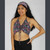 WHIMSY TOP Sari Cinch Chest Cover Up Halter