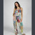 BEACH BUM BLISS OVERALLS Cotton Patchwork Tie Dye Long Overalls w/ Back Bobbing