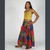 CARAVAN DREAMS MAXI SKIRT Cotton Indian Print Patchwork Long Bell Wrap Skirt