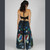 710 ASHBURY PANTS Cotton Stonewash w/ Grateful Dead Steal Your Face & Bear Print Wide Leg Pants w/ Back Elastic & Pockets