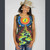 PSYCHEDELIC JOURNEY TOP Cotton Psychedelic Grateful Dead Print Tank Top