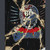 60TH MINI SKIRT Cotton Lycra Tie Dye Razor Cut Mini Skirt w/ Grateful Dead 60th Anniversary Embroidey & Pockets