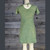 TORE UP SHORT DRESS Cotton Lycra Razor Cut Cap Sleeve Short Dress w/Grateful Dead Steal Your Face Rainbow Embroidery