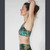 CARRIBEAN SEA BRALETTE Rayon Spandex Tie Dye Key Hole Bralette