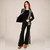 MOJO JACKET Cotton Fleece Stonewash & Patchwork Long  Sleeve  Zip Up Jacket w/ Pockets