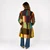 GROOVE OUT JACKET Cotton Outter Stitch Patchwork  Button Up Long Sleeve Collar Jacket  w/ Pockets