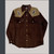 JOHNNY B SHIRT 2 Tone Corduroy Button Up Long Sleeve Shirt w/  Grateful Dead Bolt Cut Out & Steal Your Face Embroidery & Bolt Buttons