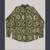 MANTRA VIBES SHIRT Cotton Mantra Print Long Sleeve Button Up Collar Shirt w/ Front Pocket