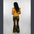 BE-IN PANTS Cotton Spandex Tie Dye Booty Pants w/ Fringe Tie Dye