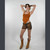 OLOMPALI SHORTS Cotton Spandex Tie Dye Dye Stonewash Razor Cut Booty Shorts w/ Tonal Grateful Dead Bear Embroidery - Brown