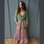 FLORENCE MAXI DRESS Sari Tiered Maxi Dress w/ Elastic Strap Back Smocking, Ribbon Trim & Pockets - Assorted