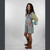 APRIL MAY KURTHA Cotton Floral Print Overdye Patchwork 1/2 Sleeve Kurtha w/ Pockets