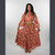 FLOWER PICNIC TOP Cotton Wide Sleeve Wrap Top