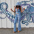 BOOGIE NIGHTS PANTS Soft Stretch Denim 2 Tone Paneled Drawstring Side Zip Bell Bottom Pants
