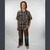 HUNTER SHIRT Cotton Enzyme Wash GD Multi Print Button Up Men's Collar Short Sleeve Shirt w/ Chest Pocket w/ Bolt Buttons