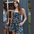 TOO-DA-LOO OVERALLS Cotton Women's Fitted Overalls - Deep Sea Blue - S