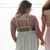 PASTEL KISSES DRESS Crepe Rayon & Lace Detailed Open Back Maxi Dress w/ Pockets