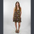 SHROOMY BLOOMY MINI DRESS Cotton Spandex Groovy All Over Mushroom Print Mini Dress Dress w/ Pockets & Front Zipper Pocket