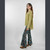 MEADOWLARK TUNIC Rayon Crepe 2 Button Long Sleeve Kurtha w/ Ari Embroidery