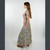 WATER LILY MAXI SKIRT Cotton  Smocking  Waist Tiered Patchwork Maxi Skirt  - Batik  Print