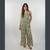 WATER LILY JUMPSUIT   Wide Leg Jumpsuit w/ Adjustable Straps & Pockets - Batik  Print