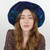 Denim Tie Dye Crushable Sun Hat