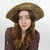 2 Tone Woven Hemp Crushable Sun Hat