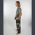 NEW SPEEDWAY BOOGIE PANTS Cotton Stonewash Multi GD Print 6 Pocket Patckwork Cargo Pants