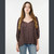 SHIMMERING SOUL TUNIC Rayon Crepe Mirror Long Sleeve Kurtha w/ Ari Embroidery