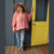 SHIMMERING SOUL TUNIC Rayon Crepe Mirror Long Sleeve Kurtha w/ Ari Embroidery