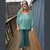 SHIMMERING SOUL TUNIC Rayon Crepe Mirror Long Sleeve Kurtha w/ Ari Embroidery