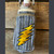 Cotton Water Bottle Holder w/ Outside Zipper Pocket & Grateful Dead Bolt Embroidery
