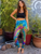 ALLY LEGGINGS Rayon Spandex Tie Dye Legging w/ Elastic Waist