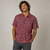 DONUT SHIRT Cotton Men's Phish Donut Print Button Up Shirt w/ Front Pocket