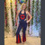 DONUT COVER UP Phish Donut Chest Cover-Up w/ Sequin Donut Appliqué