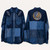 FOUR WINDS SHIRT Cotton & Solid Patchwork Long Sleeve Button Up Western Shirt w/ Front Pocket & Bolt & Spaced Out SYF
