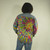 COSMIC CANYON SHIRT Cotton Tie Dye & Solid Western Snap Up Shirt