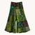 MAGIC CAP PANTS Cotton Mushroom Print Patchwork Wide Leg Back Elastic Pants w/ Pockets