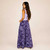 MANTRA VIBES PANTS Cotton Moon Star Print Patchwork Wide Leg Back Elastic Pants w/ Pockets