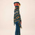 BONFIRE PONCHO Acrylic Wool Hooded Poncho w/ Fleece Lined Hood ,3 button Closure & Ties, Front Pouch Pocket, Inside Pocket & Tassels