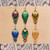 Festival Flame Beaded Earrings **Limited Edition**