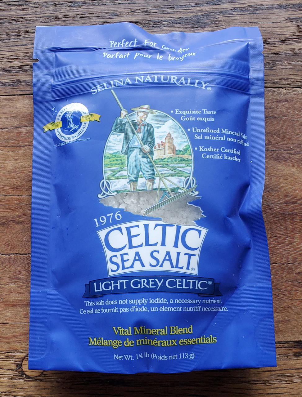 Celtic® SEA SALT - 1/4LB Light Grey