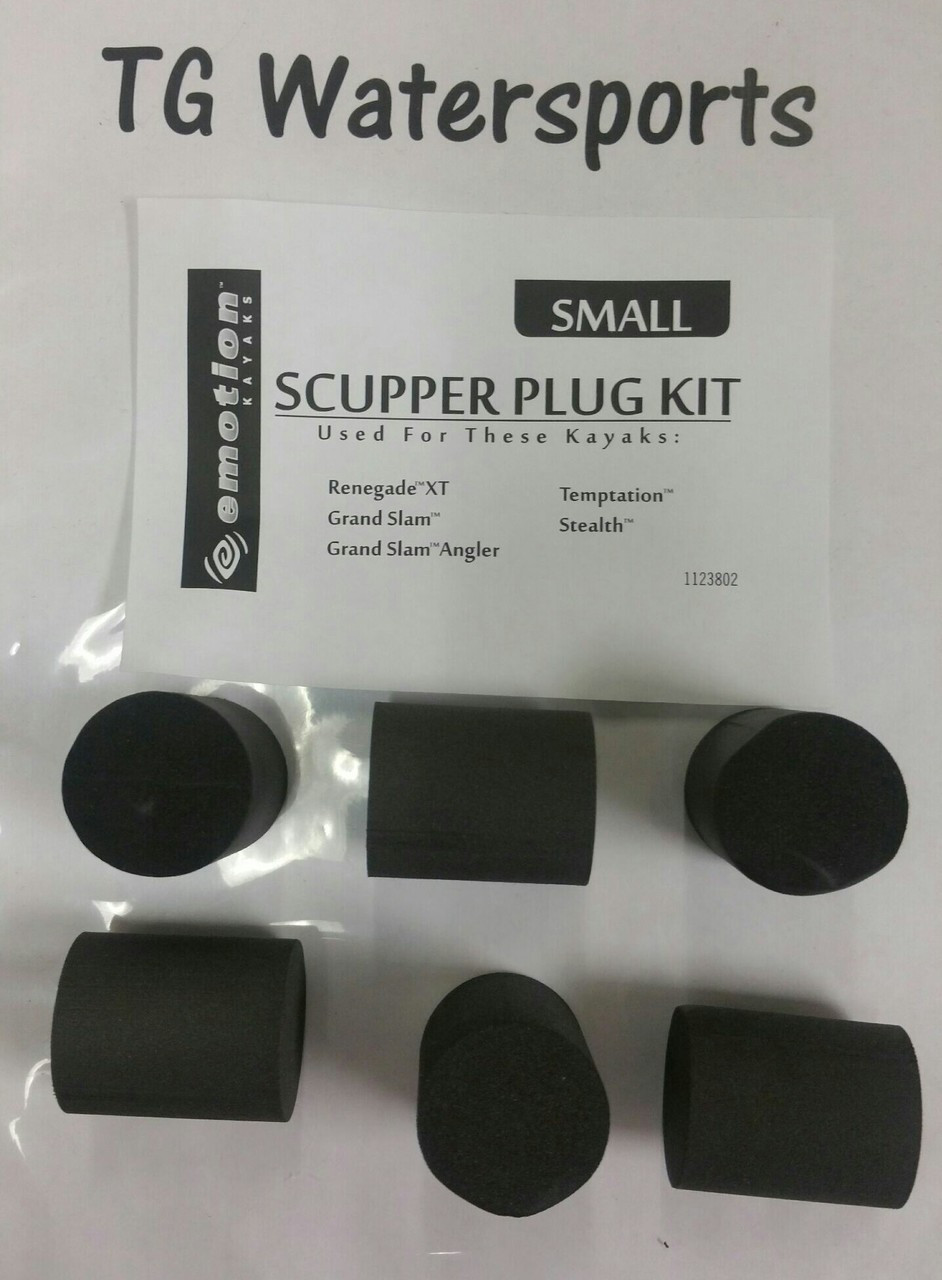 Scupper Stopper Size Chart