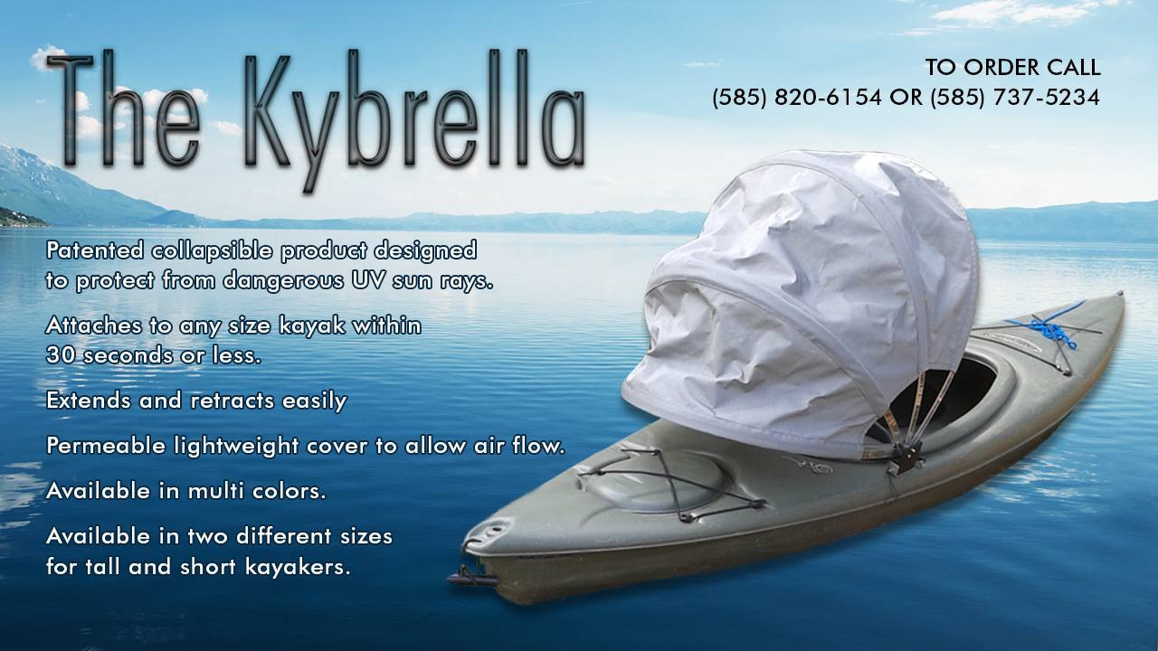 Kybrella Bimini top for Kayaks. For Kayakers up to 6